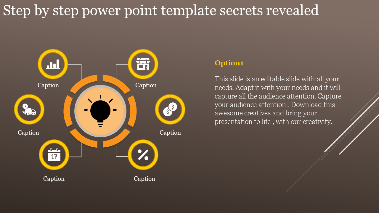 Browse Step By Step PowerPoint Template Presentation